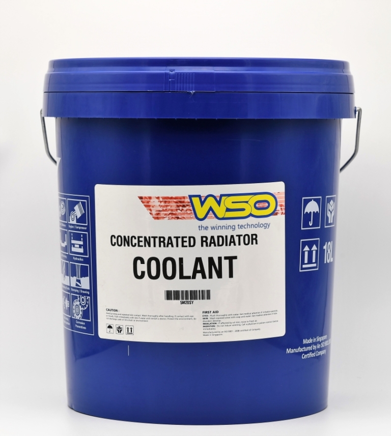 WSO CONCENTRATED ANTIFREEZE COOLANT WSOil